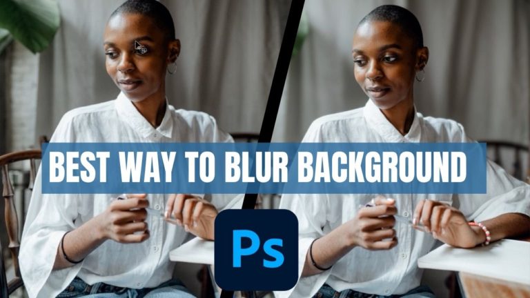 Depth Blur Neural Filter – Best Way to Blur Background in Photoshop (Video)