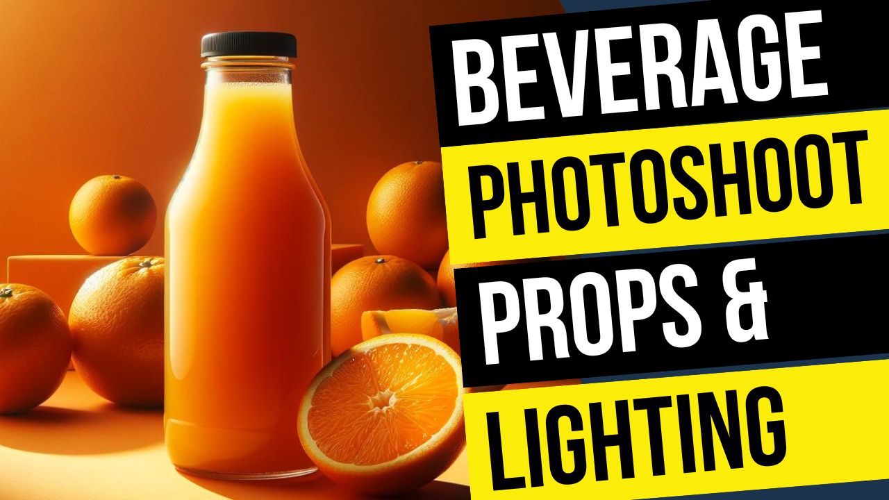an image showing orange drink photography