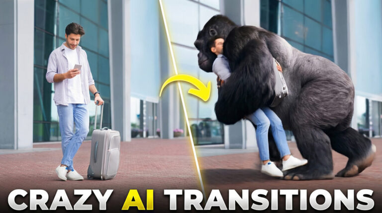 Higgsfield AI TRANSITIONS = Crazy VFX With 1 Click. 10 Examples!