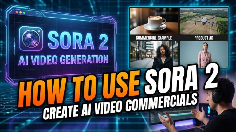 How to Use SORA 2 to Create AI Video Commercials