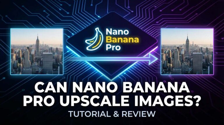 Can Nano Banana Pro Upscale Images? Here’s the Answer