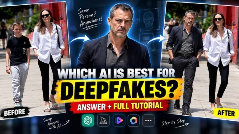 Which AI is Best for Deepfakes? Answer + Full Tutorial